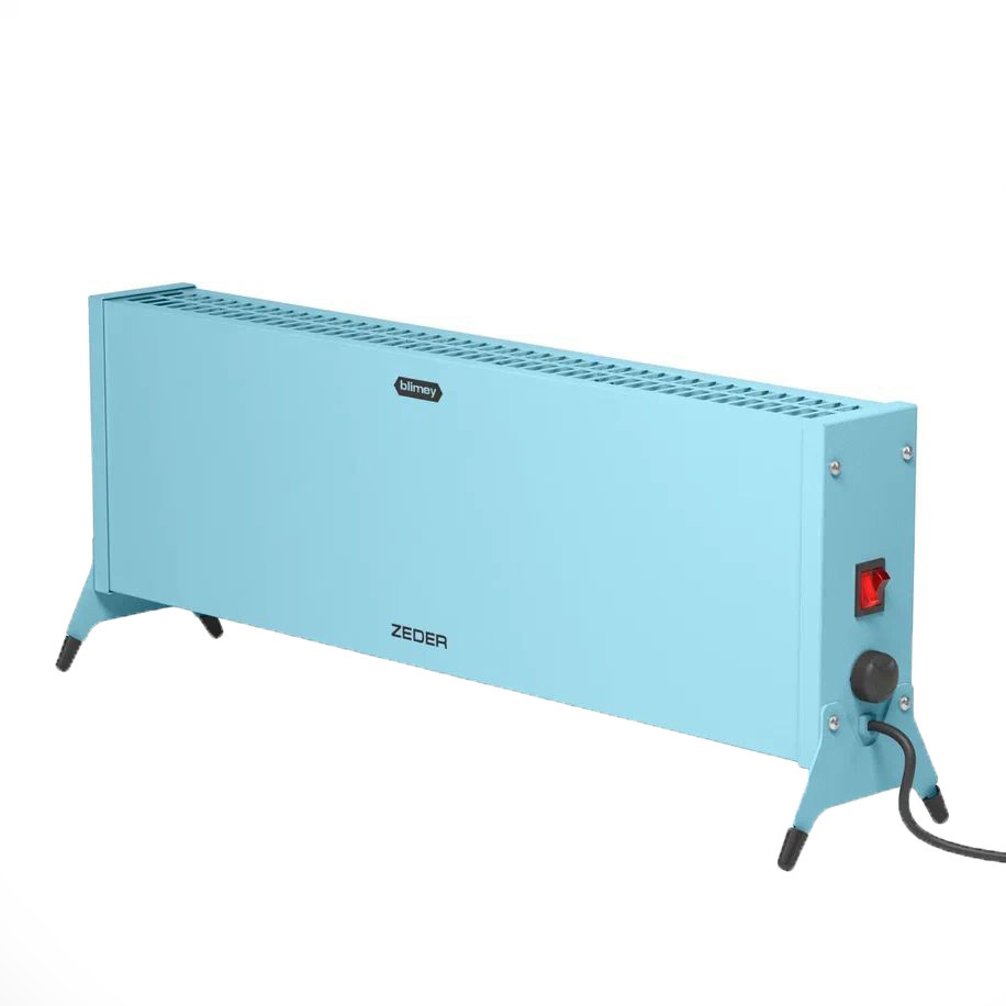 Изображение товара Конвектор электрический Zeder 15MX-12 Blue с механическим термостатом 1500 Вт