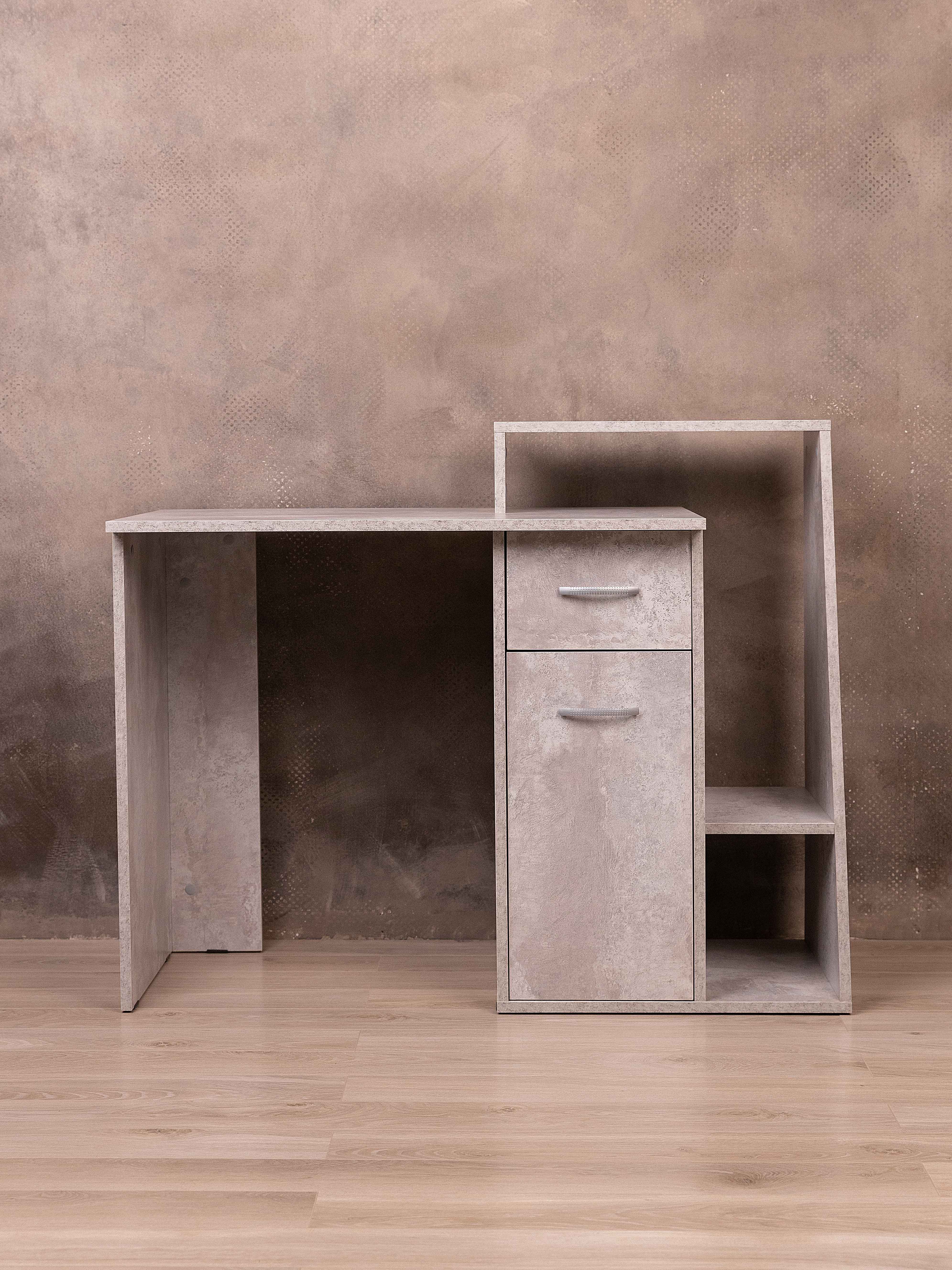 Изображение товара Стол Formula мебели СК-02-04-СЦ 110x88.5x50 см лдсп цвет цемент