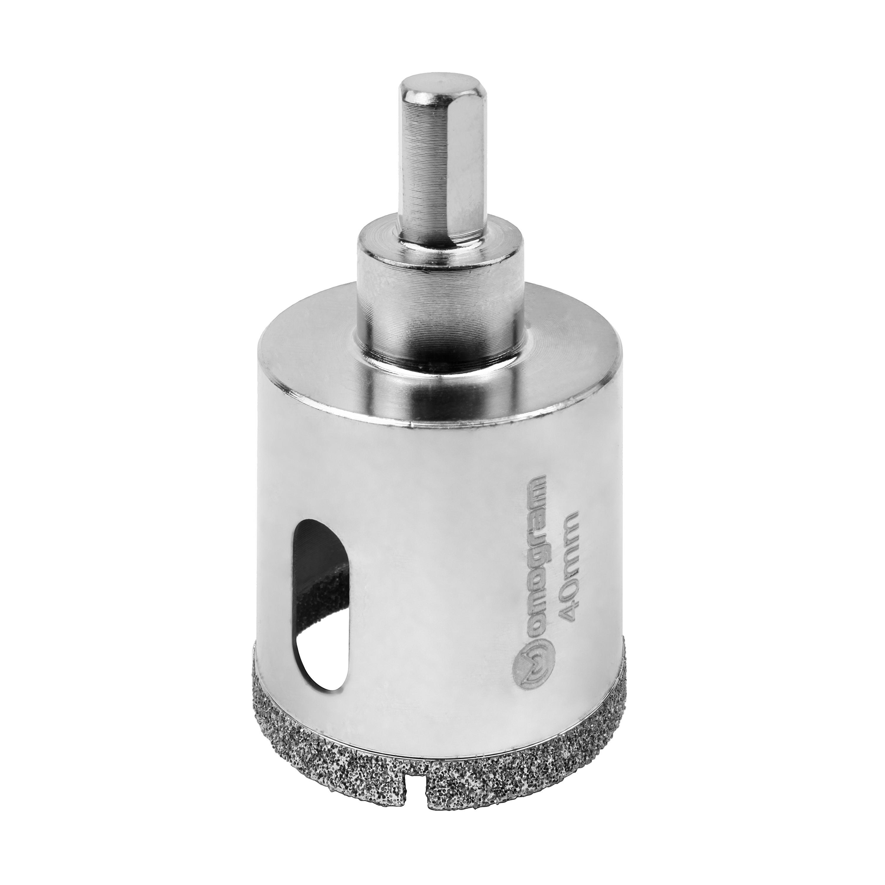 Изображение товара Коронка алмазная Monogram 40x70 мм с пилотным сверлом для керамогранита