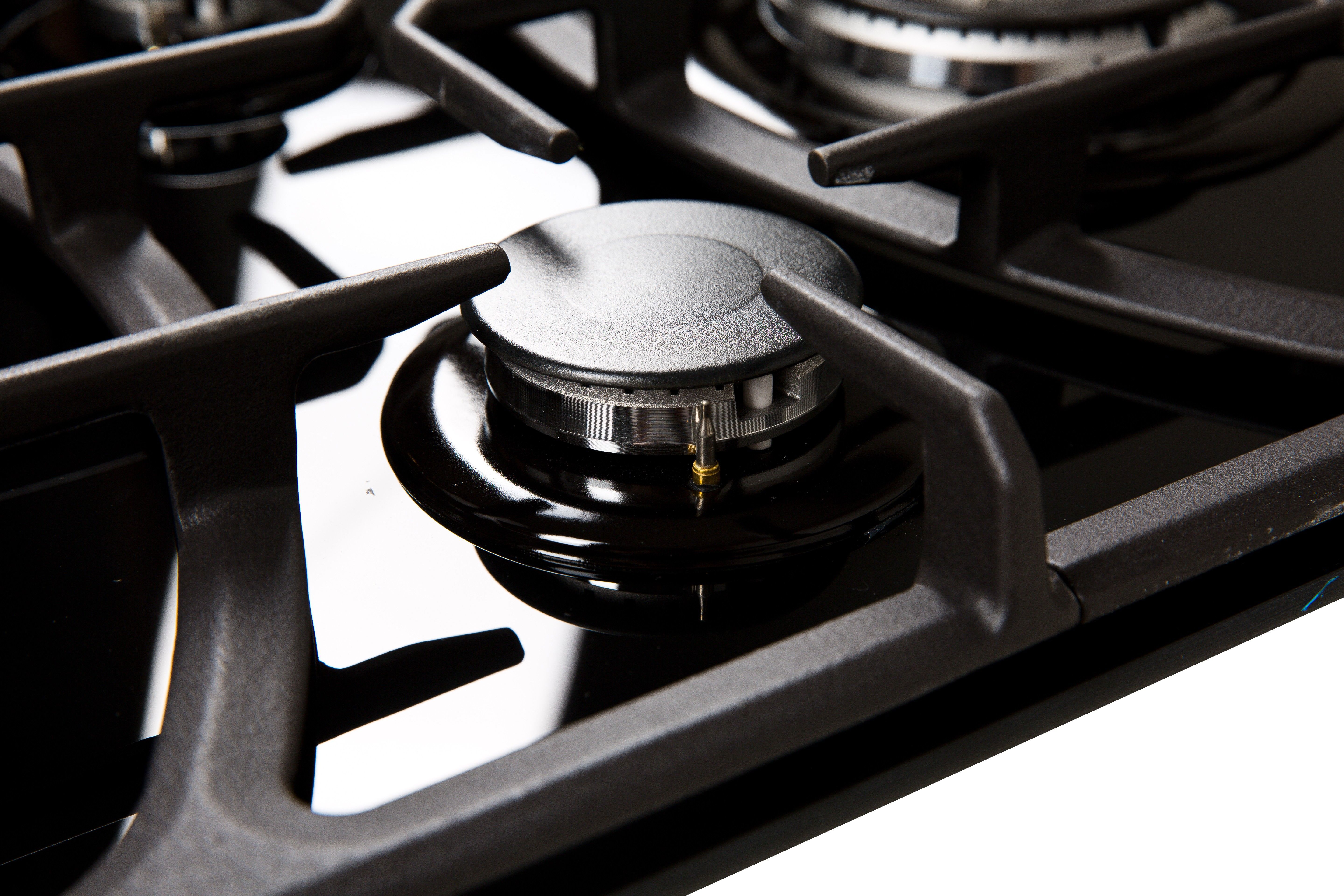 Изображение товара Газовая варочная панель Making oasis everywhere P-GBTT 61 см 4 конфорки цвет черный