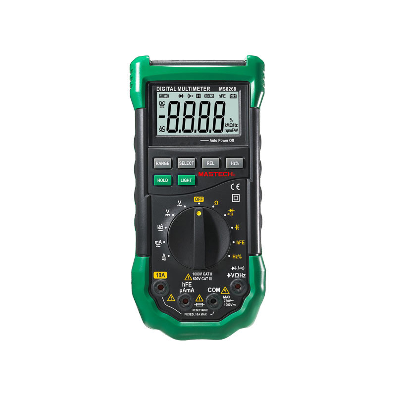 Изображение товара Профессиональный мультиметр Mastech MS8268 с подсветкой и прозвонкой