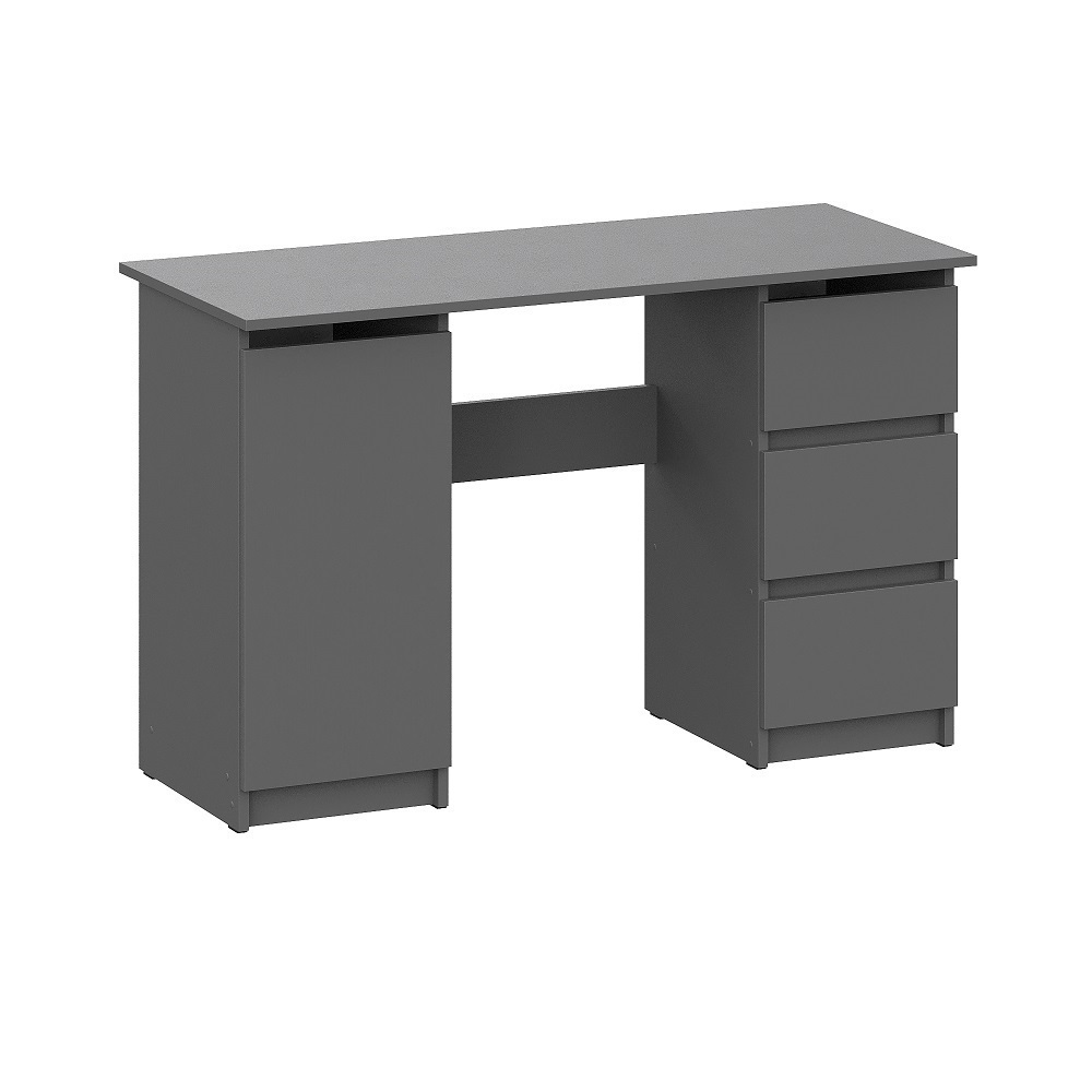 Изображение товара Письменный стол Мебельная интеграция 00-00144783 графит 120x75 см ЛДСП