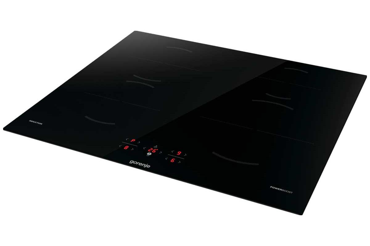 Изображение товара Электрическая индукционная варочная панель Gorenje GI6401BSC 4 конфорки черная