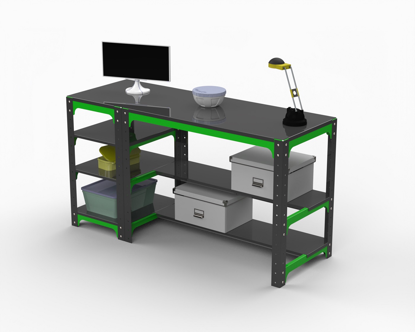 Изображение товара Верстак METALEX 201077 Слесарный 1400x500x750 260 кг