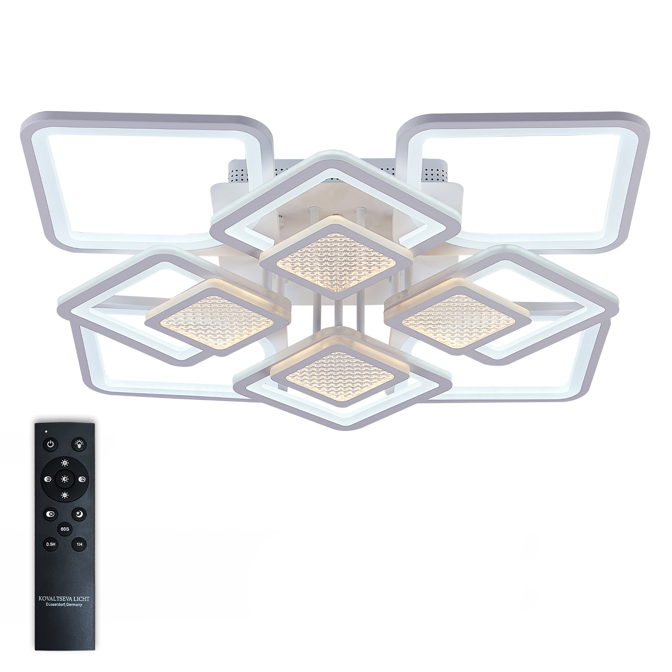 Изображение товара Люстра потолочная Natali Kovaltseva LED LAMPS 81170 220В 240Вт 25м2 белый