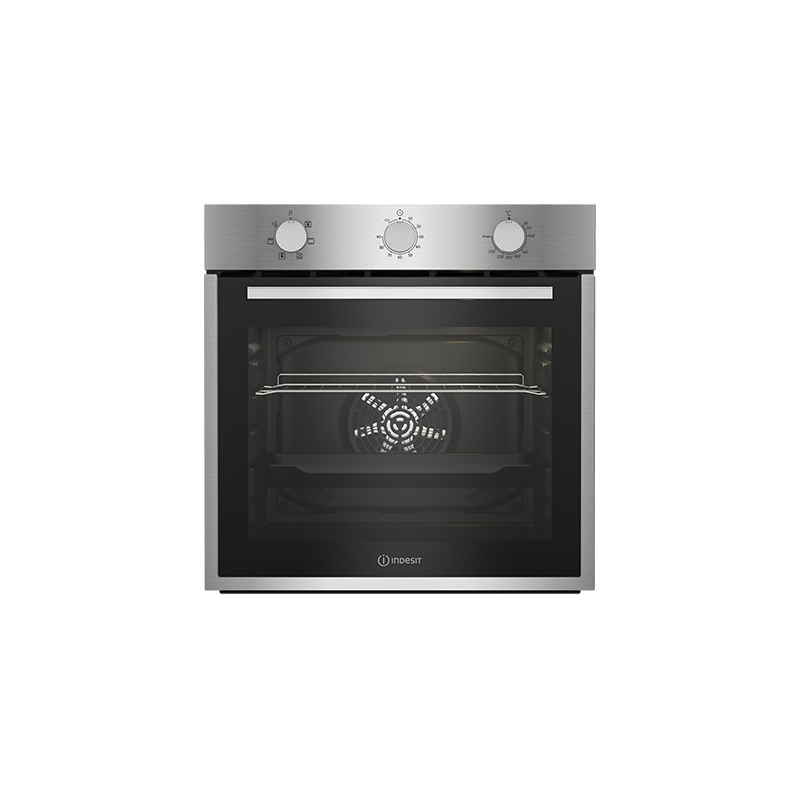 Изображение товара Встраиваемый духовой шкаф Indesit Ife 2630 Ix 59.40x59.50x56.70 см цвет нержавеющая сталь