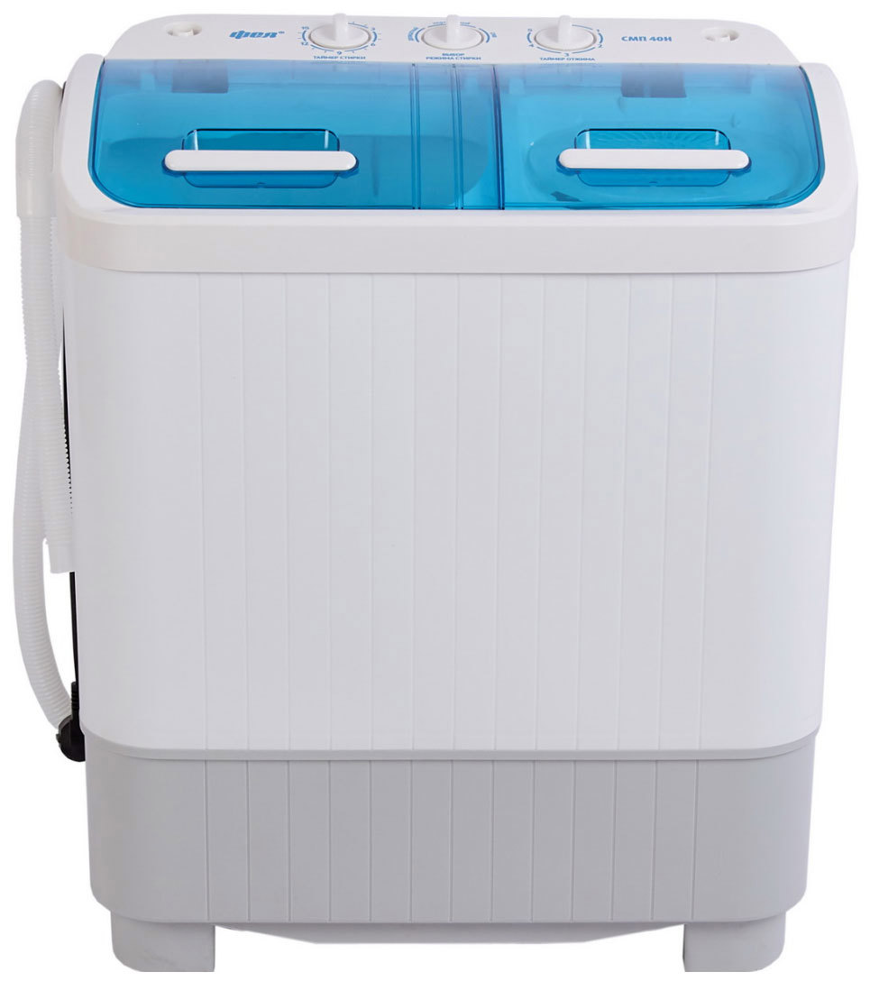 Изображение товара Стиральная машина Фея Смп 40нс 4 кг полуавтоматическая, активаторный тип