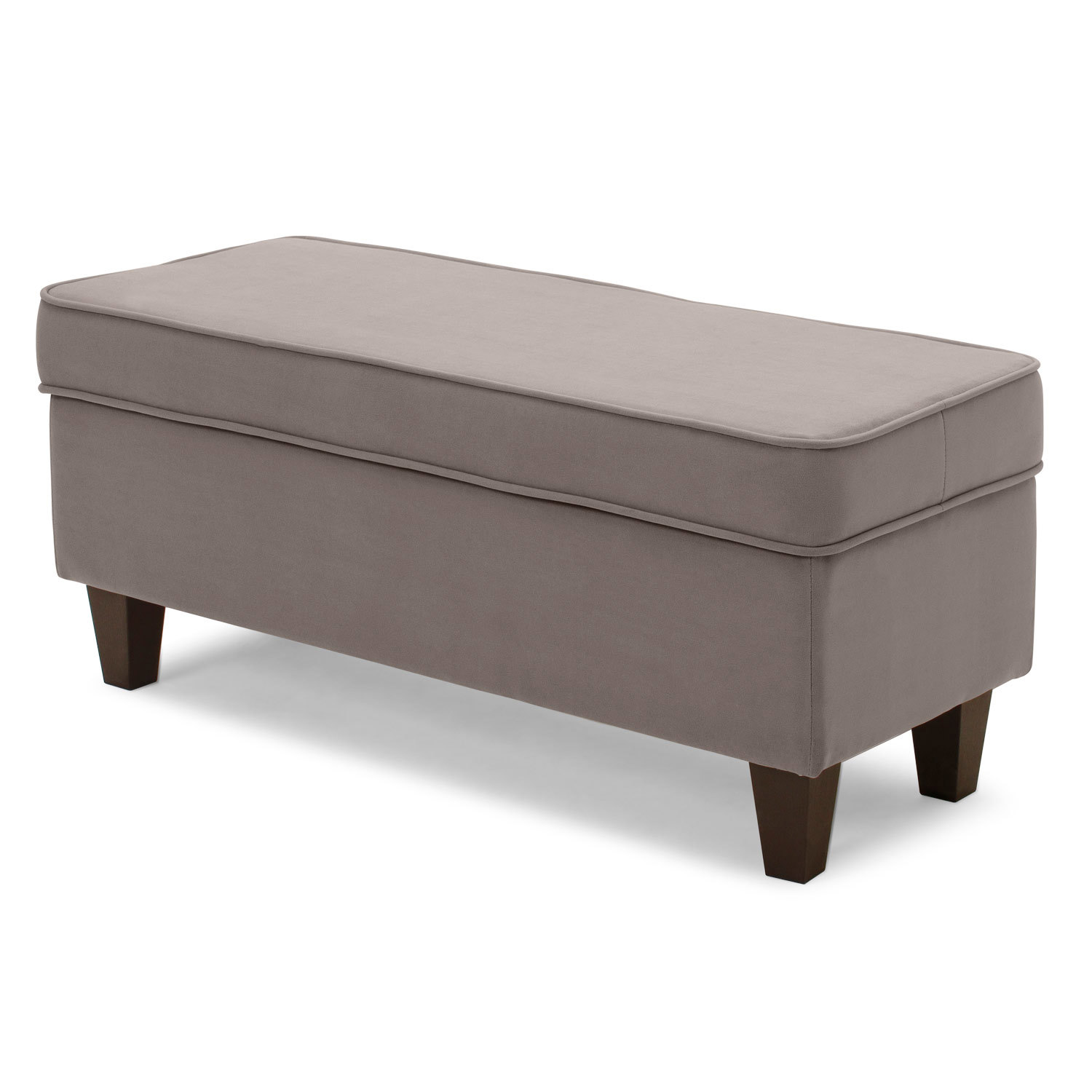 Изображение товара Банкетка Норта Lori Vivaldi 5, велюр, 43x100 см, коричневый