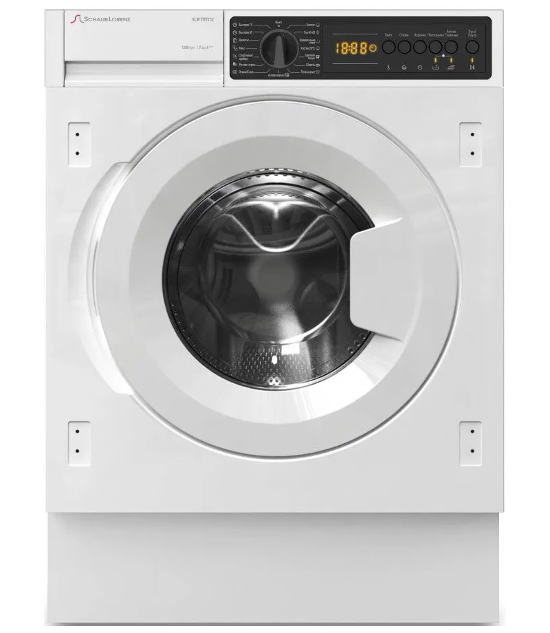 Изображение товара Встраиваемая стиральная машина Schaub lorenz Slw tb8134 59.7x81.7x54.4 см 8 кг цвет белый Изображение товара Встраиваемая стиральная машина Schaub lorenz Slw tb8134 59.7x81.7x54.4 см 8 кг цвет белый