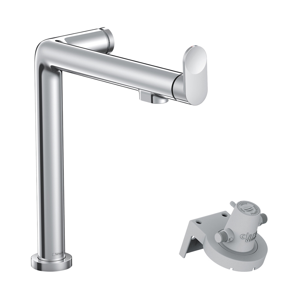 Изображение товара Смеситель для кухни однорычажный Hansgrohe 76804000 излив 23.9 см цвет хром