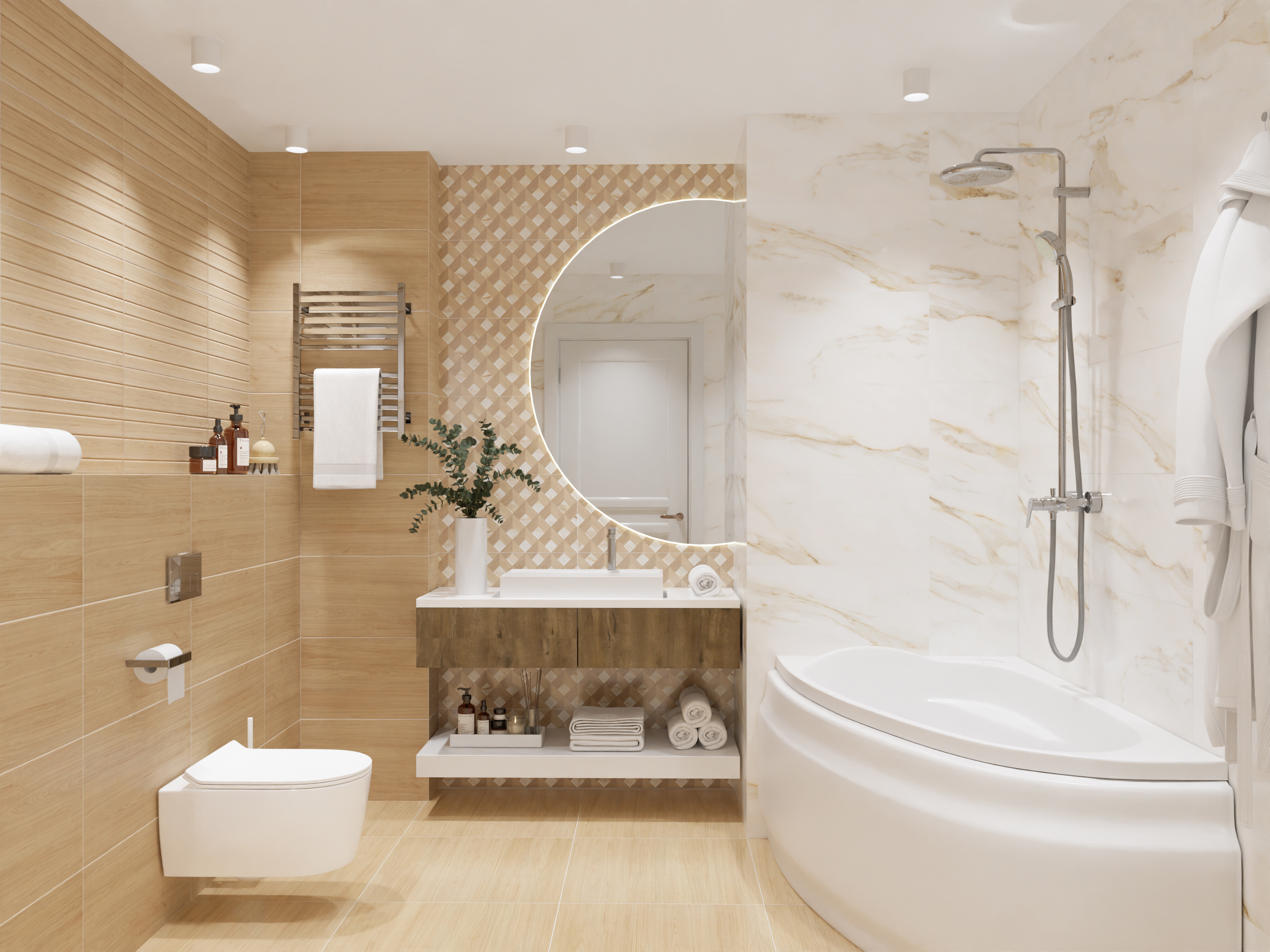 Изображение товара Плитка напольная Azori Rustic 420x420 мм бежевая глянцевая для пола