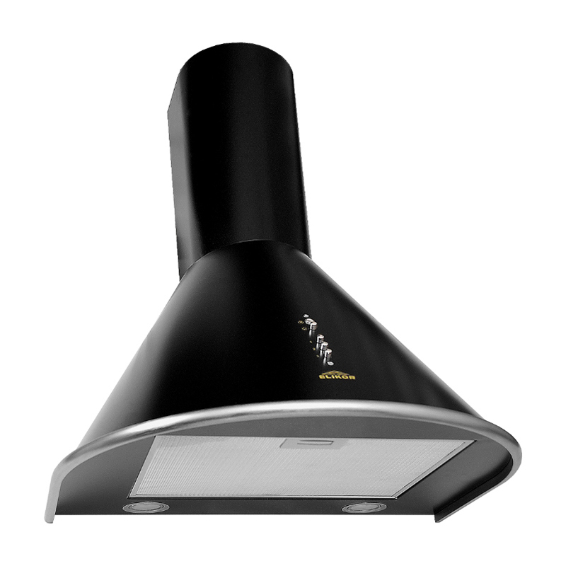 Изображение товара Вытяжка Elikor Омега 60П-650-К3Д КВ черная встроенная с жироулавливающим фильтром