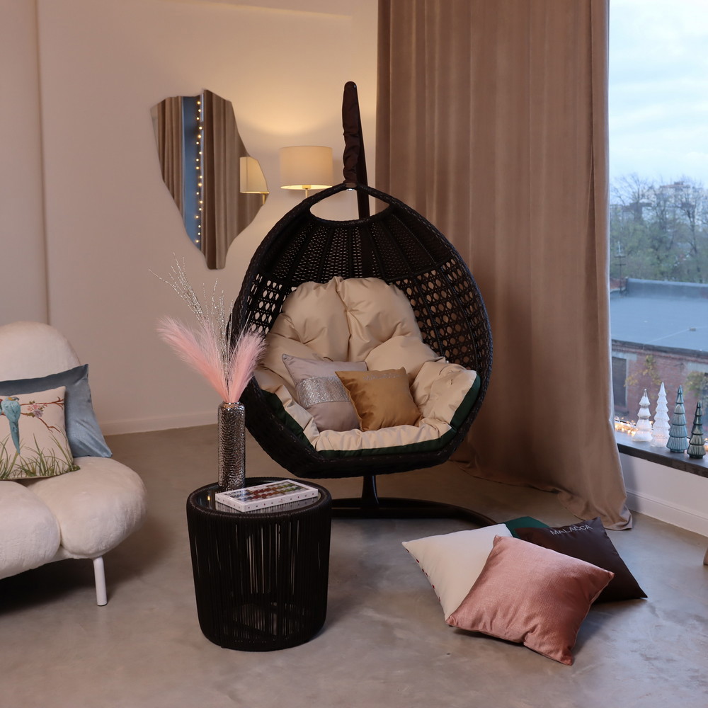 Изображение товара Подвесное кресло Malacca Авиано 1 место, Россия, стильное и прочное