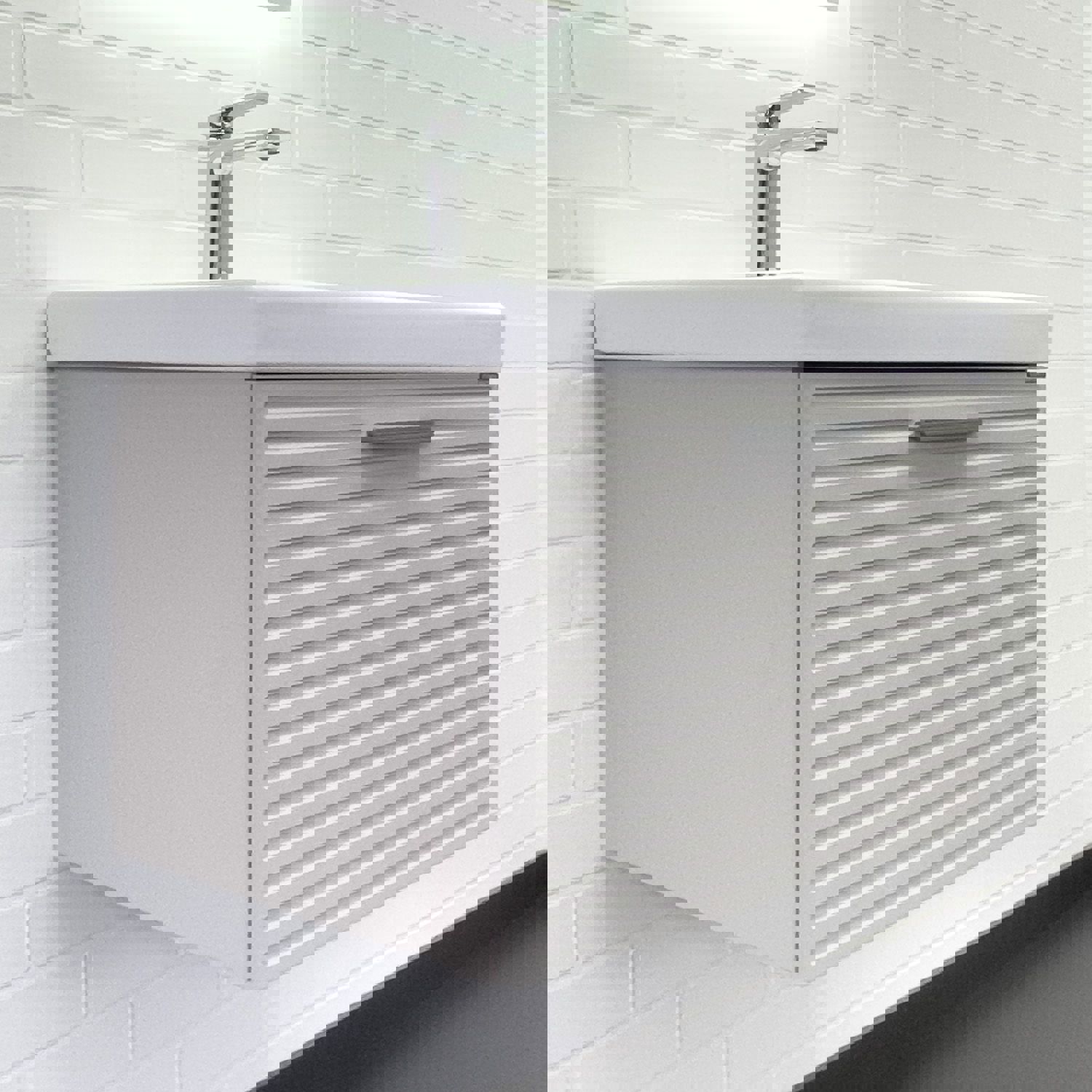 Изображение товара Тумба под раковину напольная Comforty 00-00019249 60.5см цвет серый