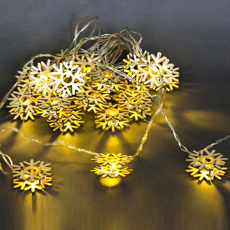 Изображение товара Электрогирлянда комнатная Sneha A-412 5 м 20 ламп теплый белый фигурная