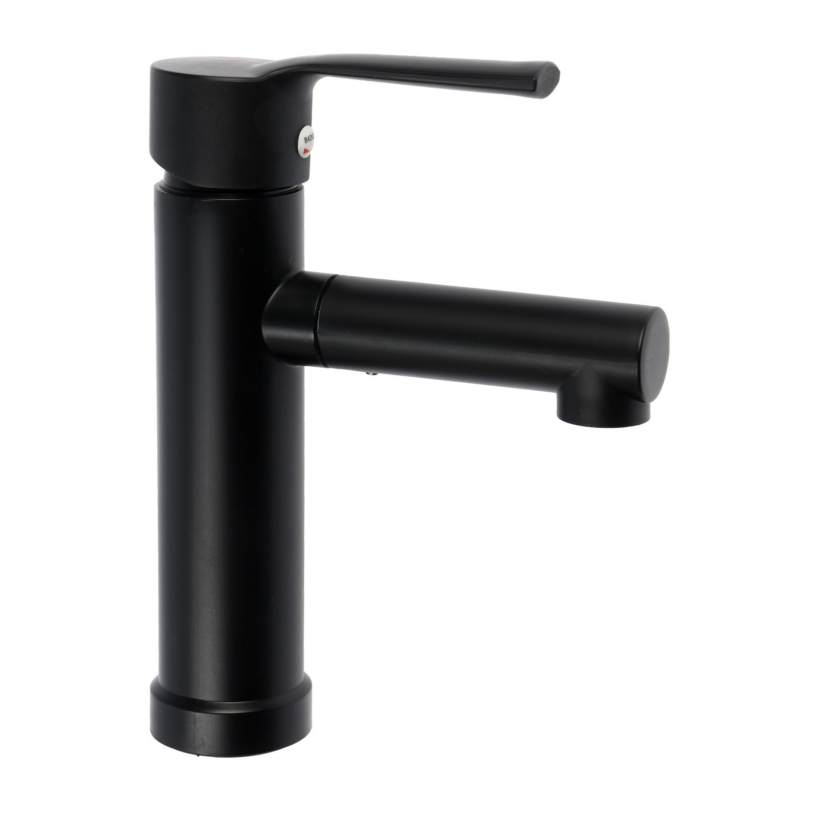 Изображение товара Смеситель для раковины Zein Z3693 однорычажный поворотный излив высотой 9 см цвет черный Изображение товара Смеситель для раковины Zein Z3693 однорычажный поворотный излив высотой 9 см цвет черный