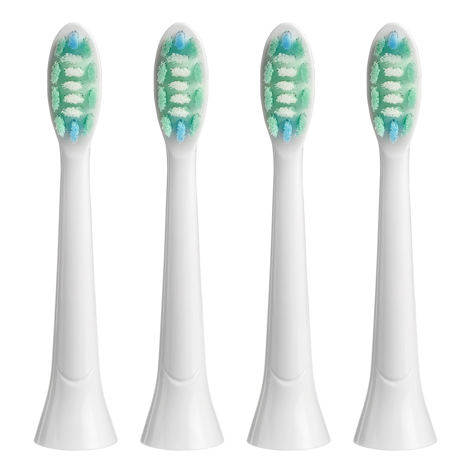 Изображение товара Комплект сменных насадок для электрической зубной щётки BRADEX KZ 1926 4 шт белый