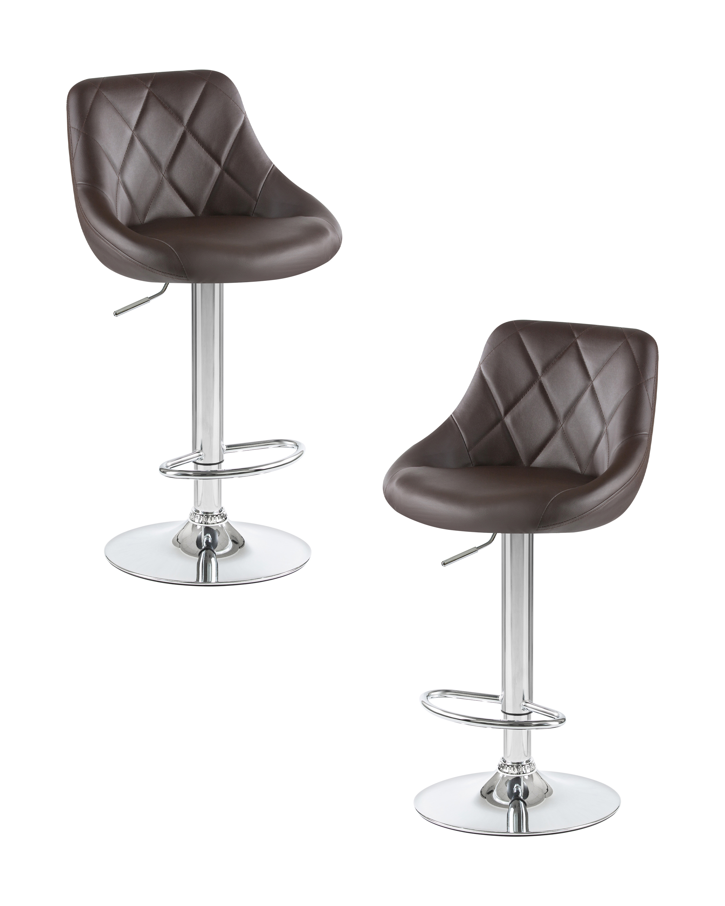 Изображение товара Барный стул Dobrin Logan lm-5007 с регулировкой высоты и искусственной кожей