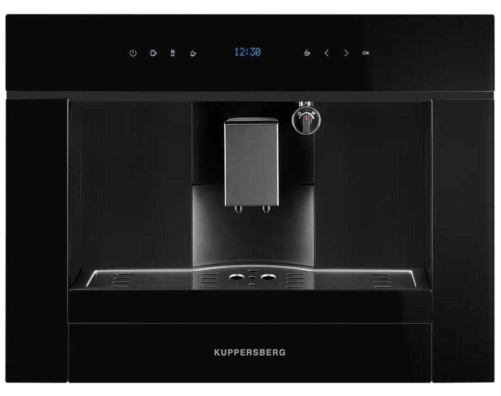 Изображение товара Встроенная кофемашина KUPPERSBERG KCM 182 Black с регулятором и капучинатором