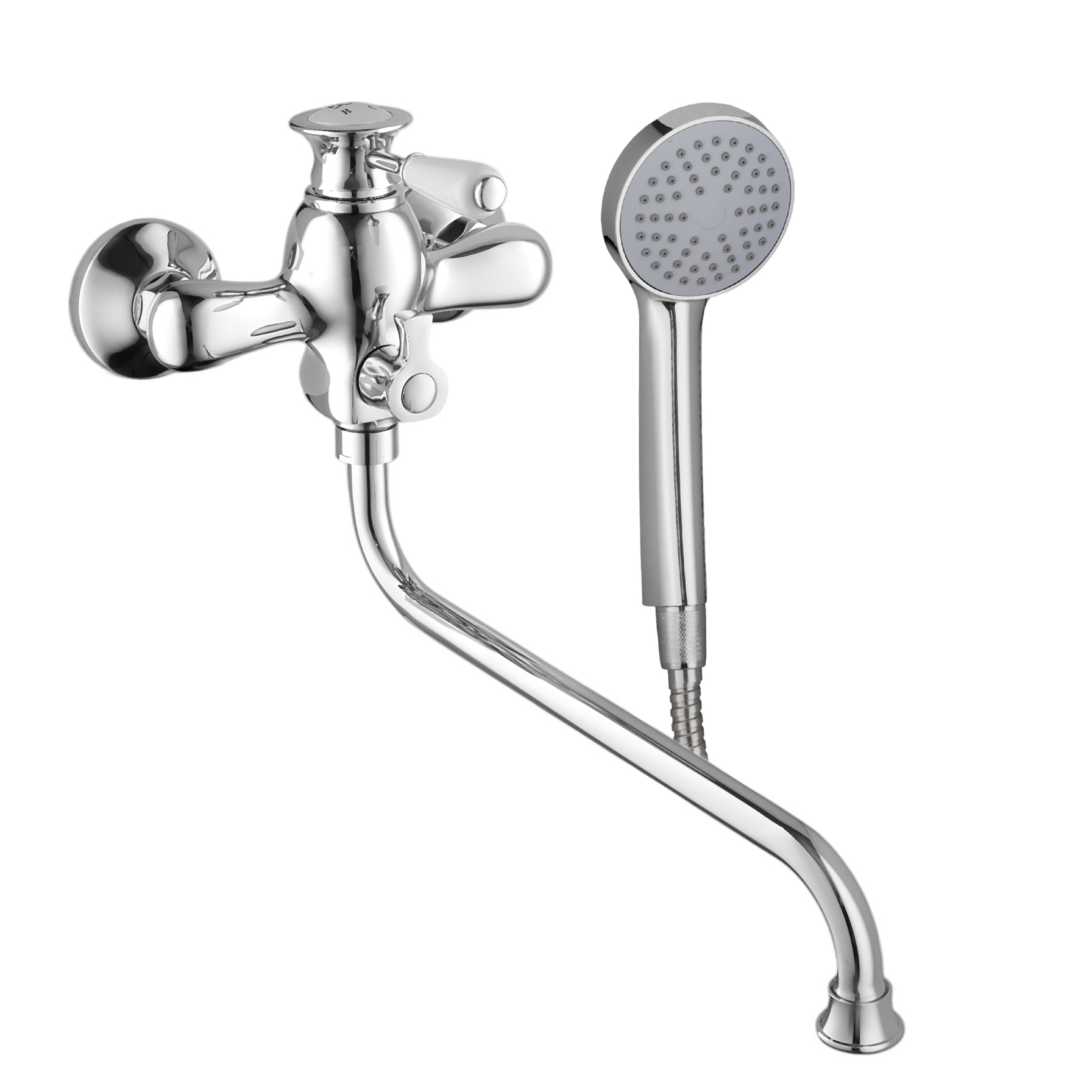 Изображение товара Смеситель для ванны Potato P2217 хром