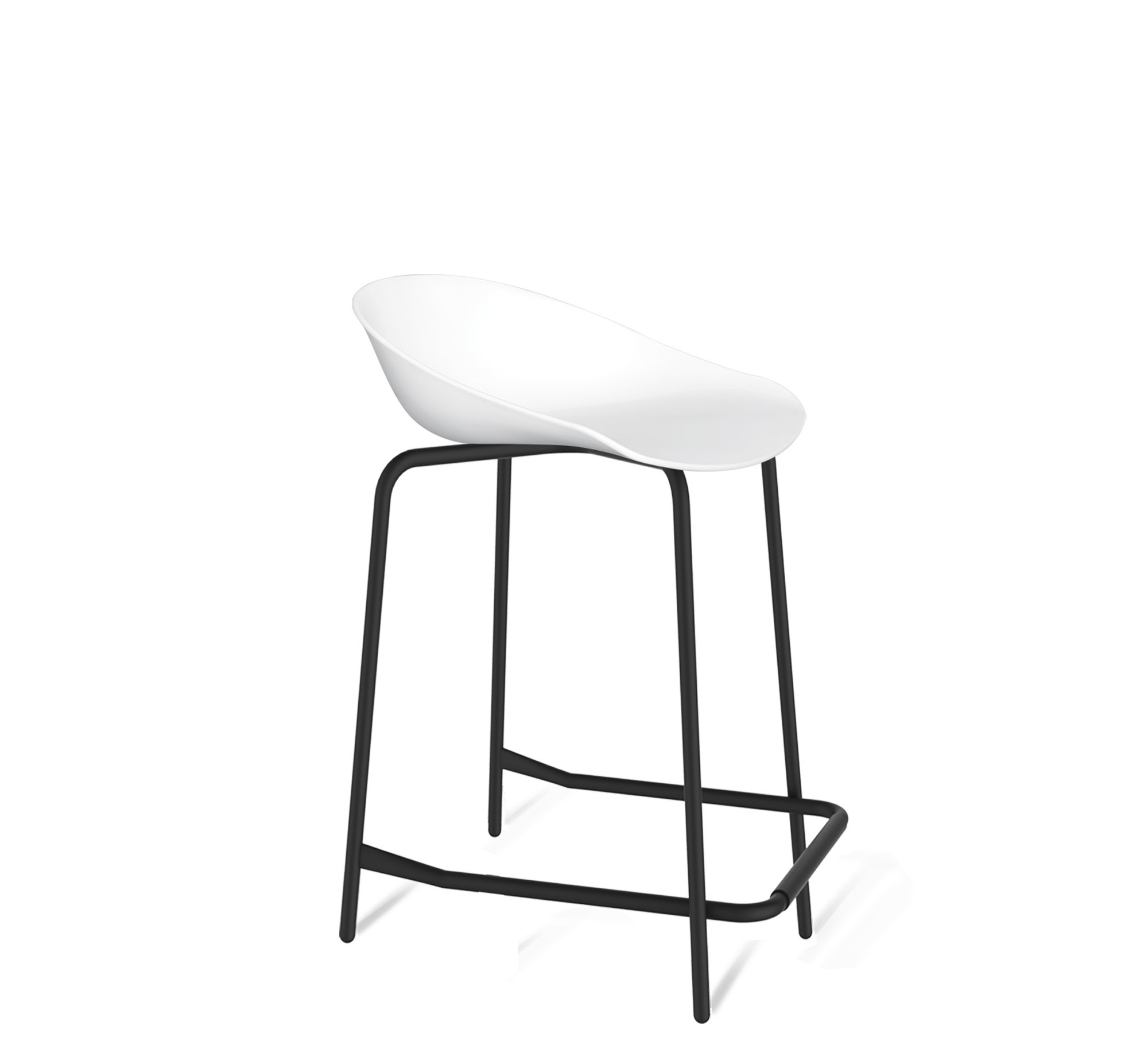 Изображение товара Стул Sheffilton 2424923602 48.5x78.5 см цвет белый