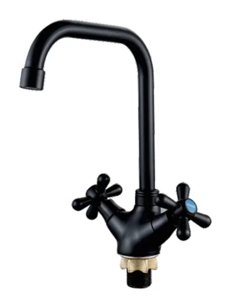 Изображение товара Смеситель для кухни Aloute A6213H-17 с поворотным изливом 20 см