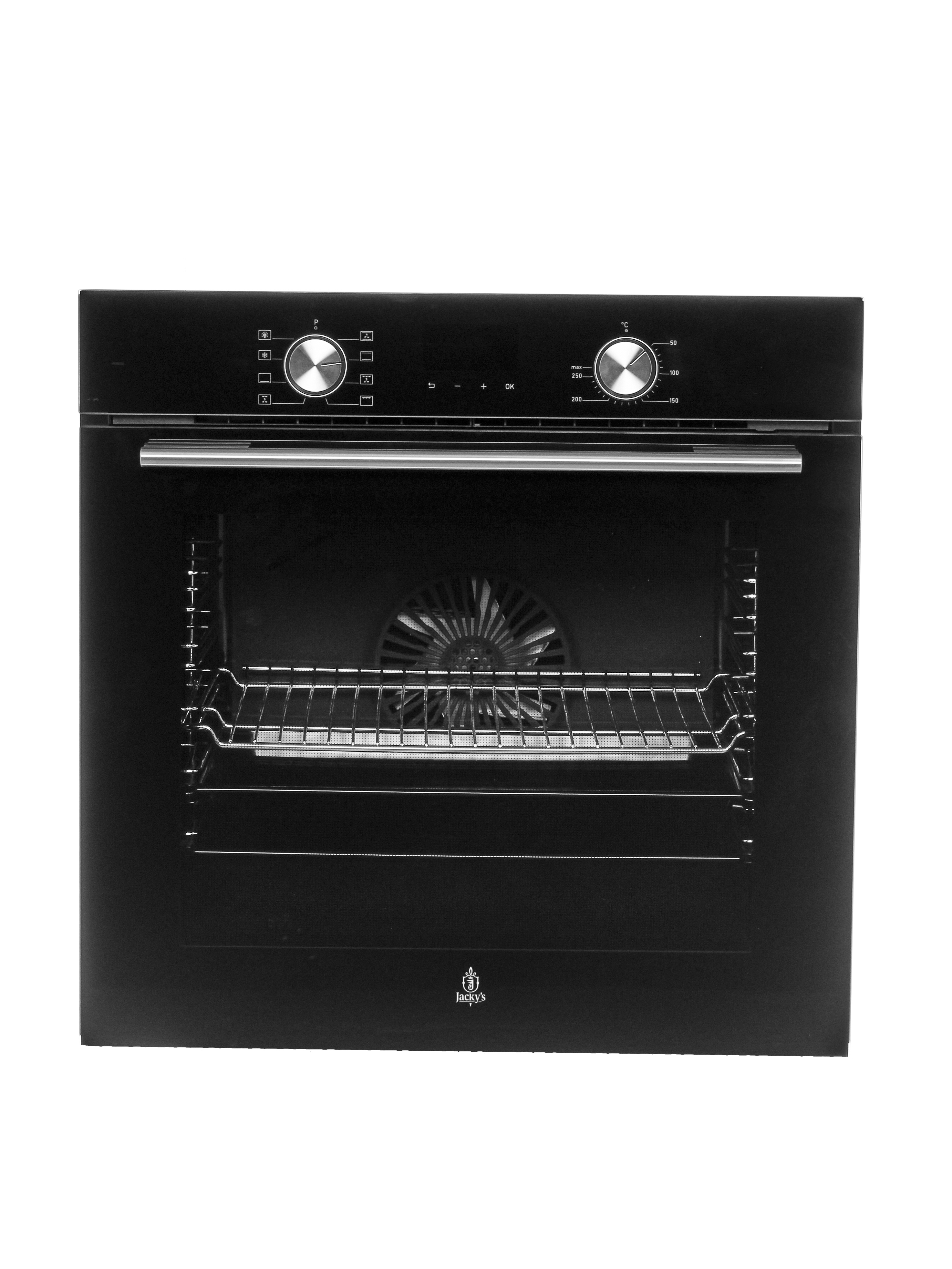 Изображение товара Встраиваемый духовой шкаф Jacky's JO EB7628 черное стекло 73L