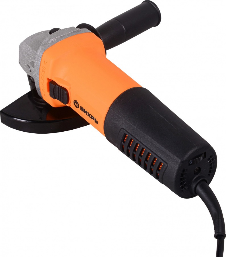 Изображение товара Углошлифовальная машина Вихрь УШМ-125/1100Э 125 мм 1100 Вт профессиональный инструмент