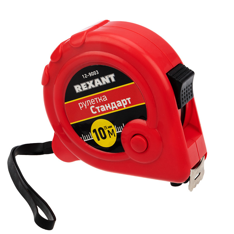 Изображение товара Рулетка Rexant 12-9003 10 м двухсторонняя ударопрочная пластиковая