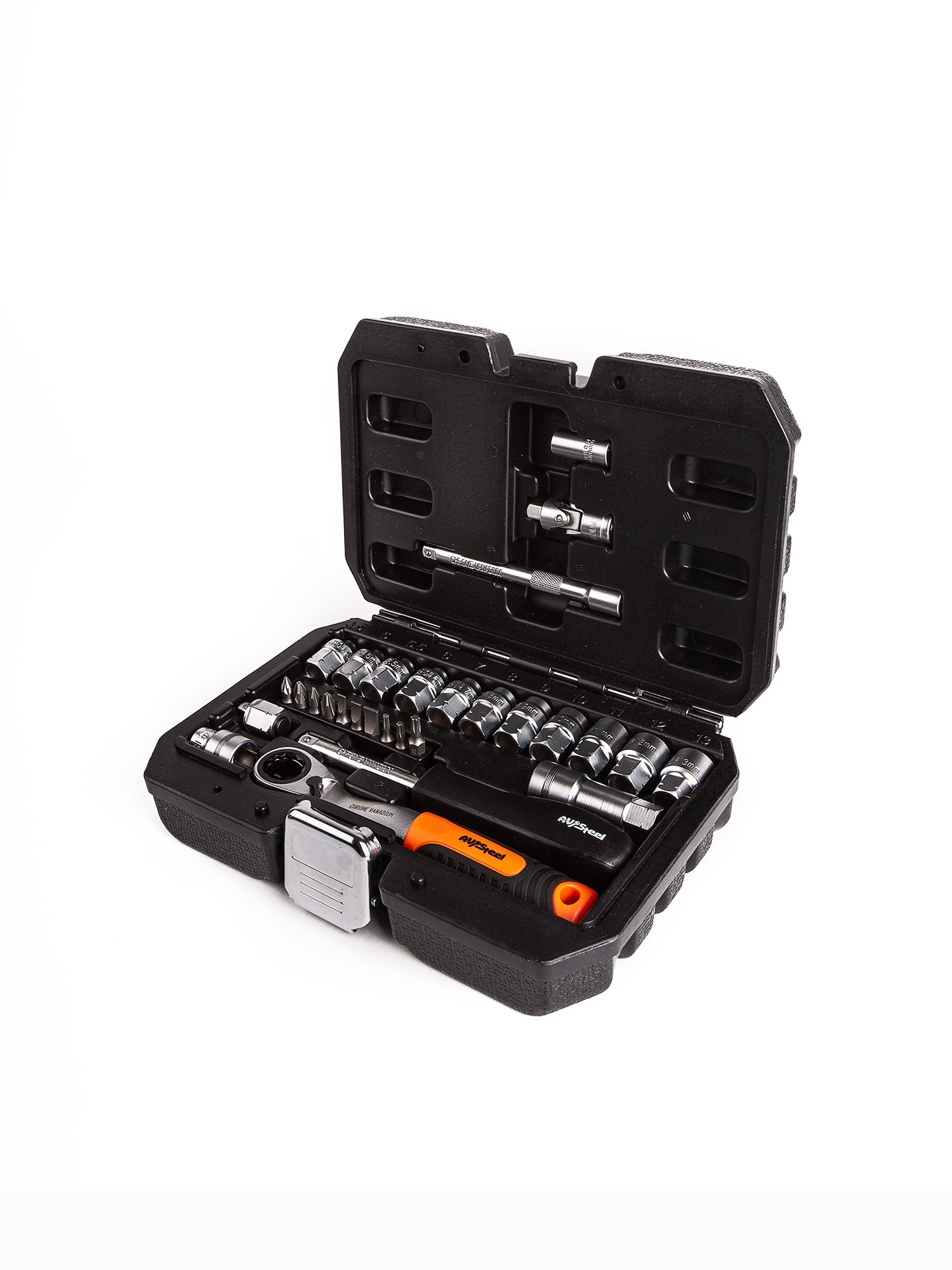 Изображение товара Набор проходных головок Av Steel AV-011029, 29 шт