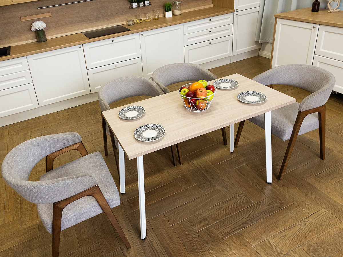 Изображение товара Кухонный стол Diko Loft Delight Dining DL-868319 120х70х75 см цвет шимо светлый