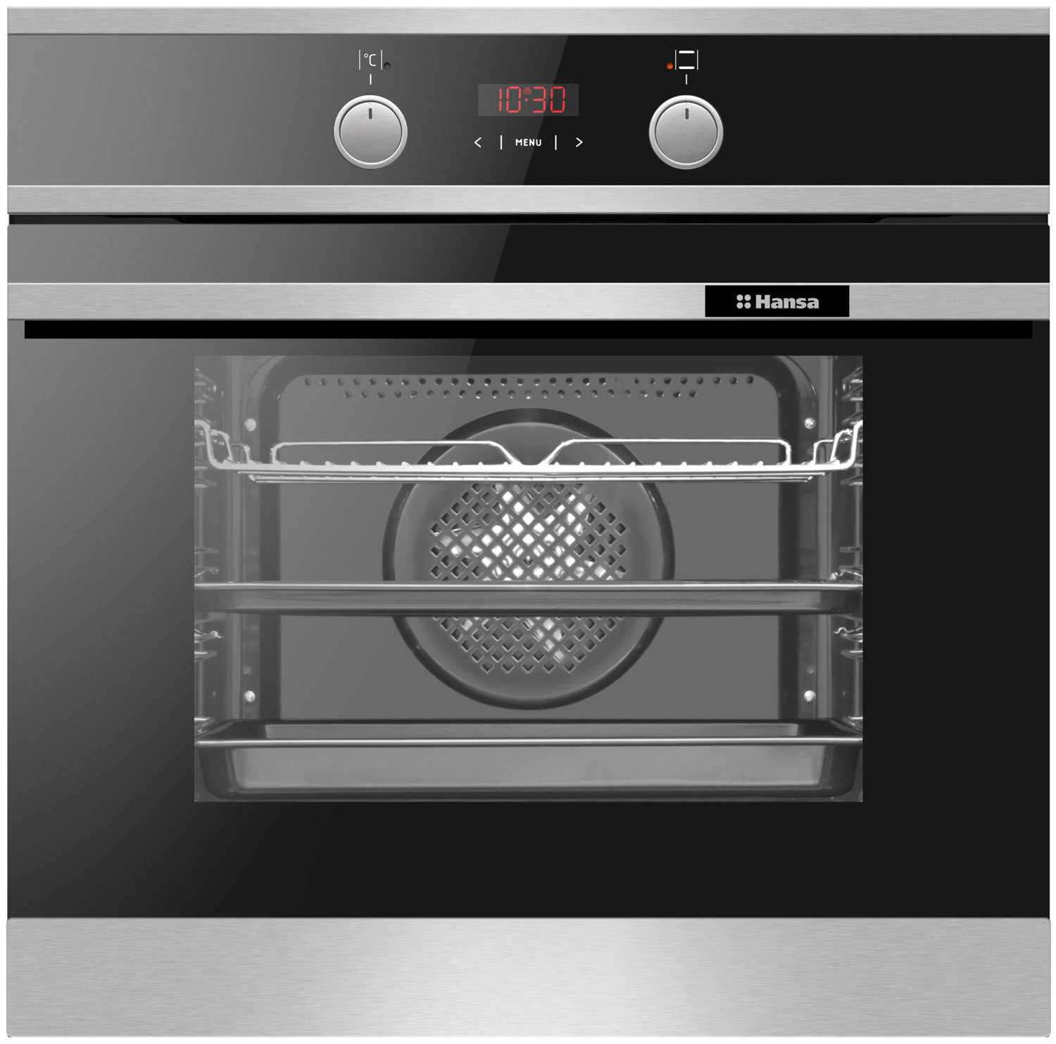 Изображение товара Встраиваемый духовой шкаф Hansa Boei694003 59.50x59.50x57.50 см цвет черный