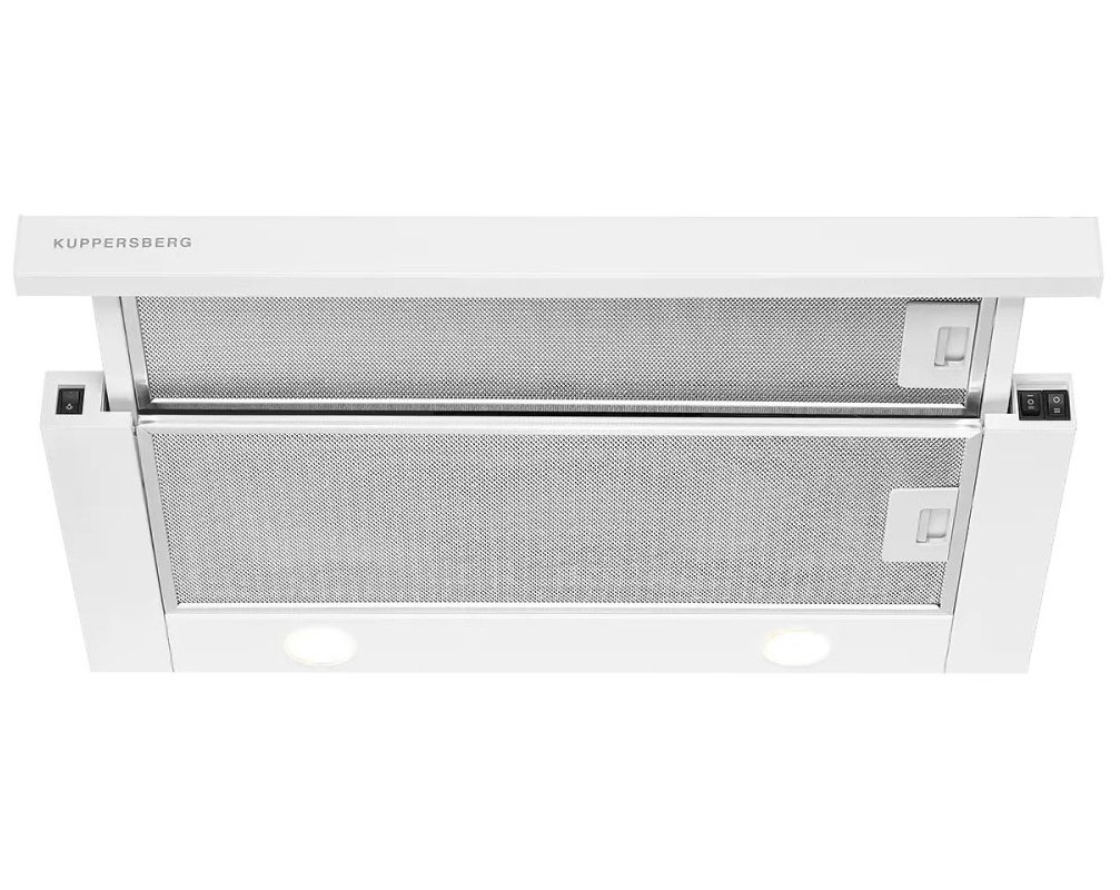 Изображение товара Встраиваемая вытяжка Kuppersberg SLIMLUX 60 W 59.7 см белая для кухни