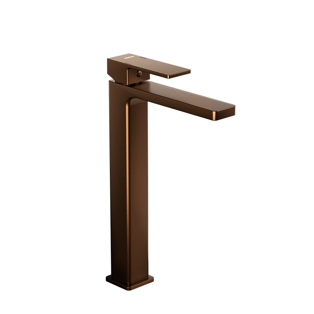 Изображение товара Смеситель для раковины Damixa Gala 530250500 однорычажный высокий цвет розовое золото