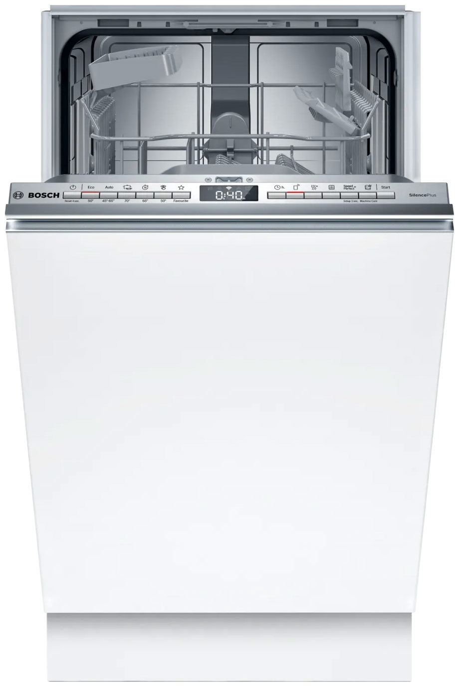 Изображение товара Встраиваемая посудомоечная машина Bosch SPV4HKX10E 44.8 см 6 программ белая