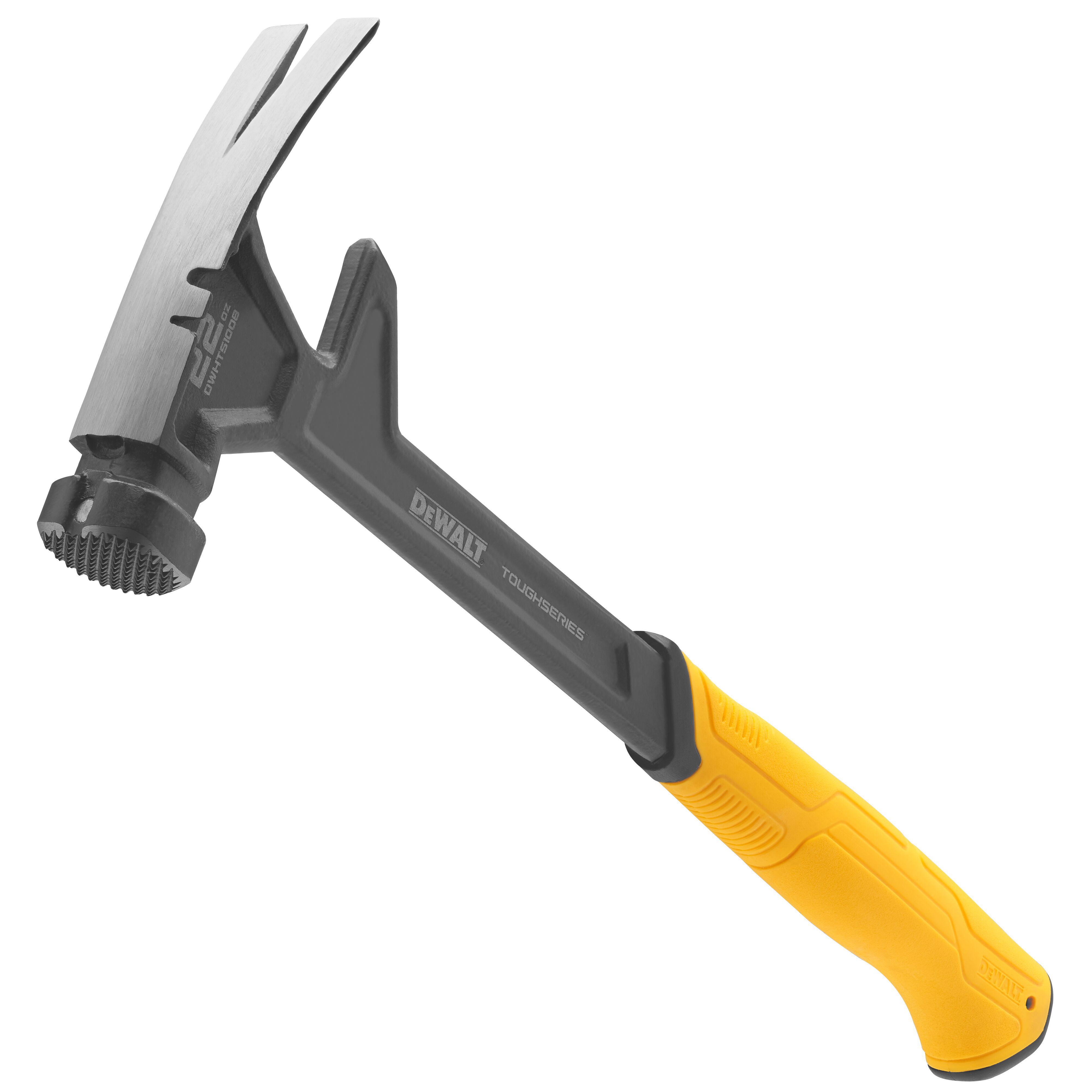 Изображение товара Молоток-гвоздодер Dewalt DWHT51008-0 стальная рукоятка 624 г Изображение товара Молоток-гвоздодер Dewalt DWHT51008-0 стальная рукоятка 624 г
