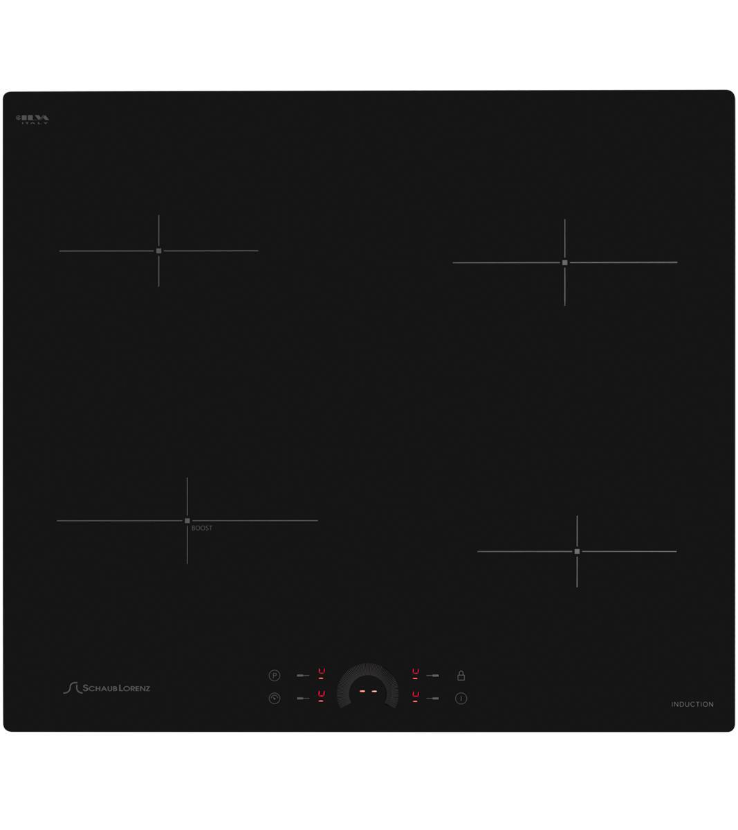 Изображение товара Электрическая варочная панель Schaub Lorenz SLK IY 61 H1 59 см 4 конфорки стеклокерамика