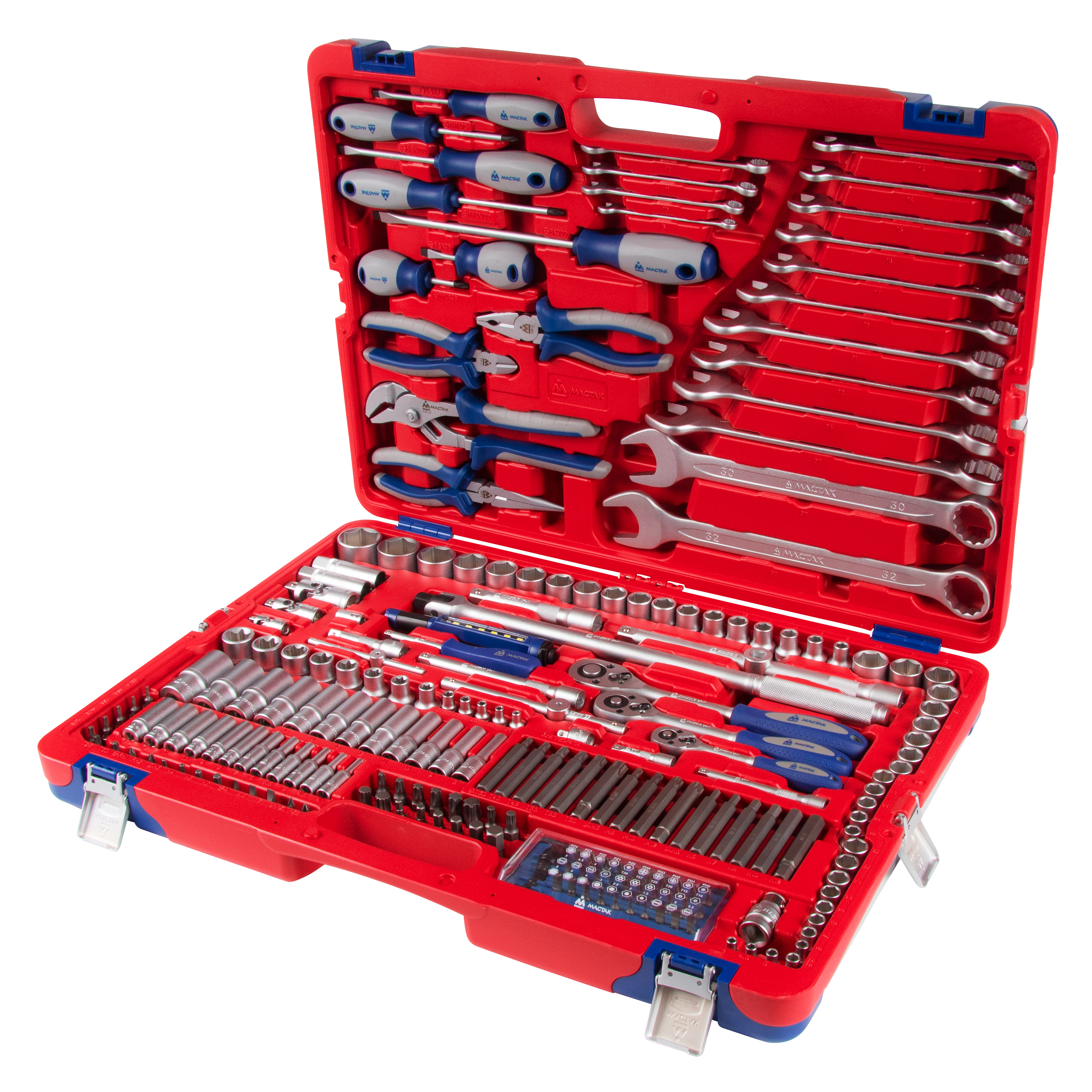 Изображение товара Набор инструментов Мастак 01-212c, 212 шт