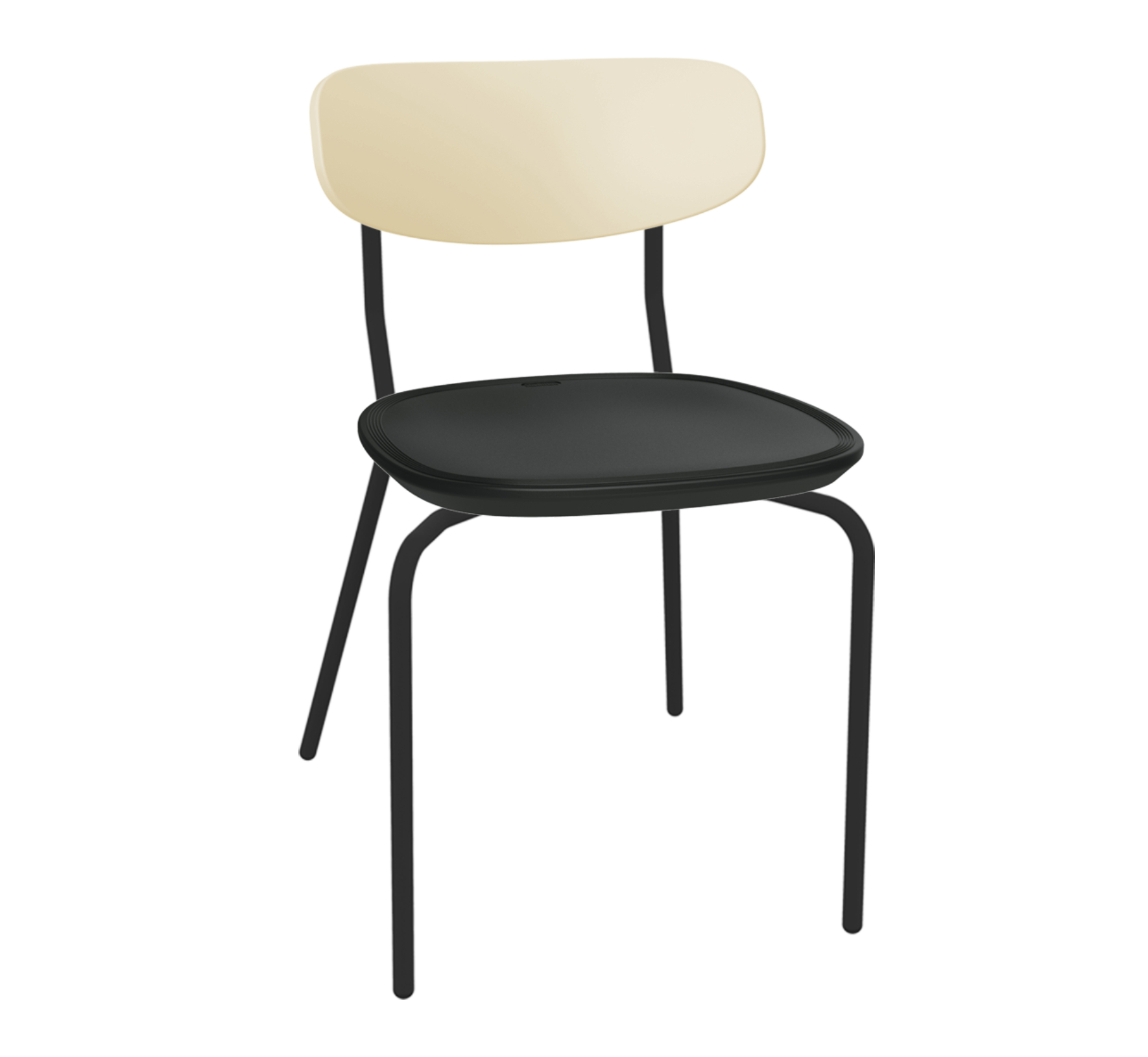 Изображение товара Стул Sheffilton 7229537204 46.5x80x50 см пластик цвет Бежевый