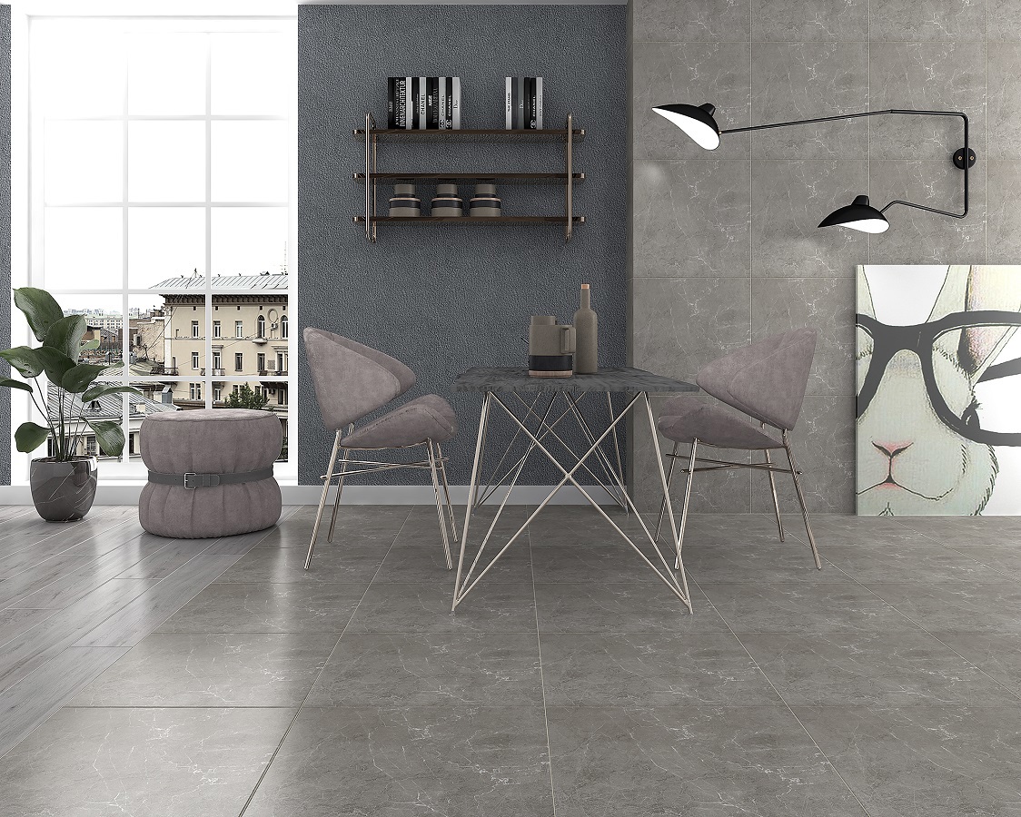 Изображение товара Керамогранит Laparet Scandy 60x60 см серый матовый для пола и стен