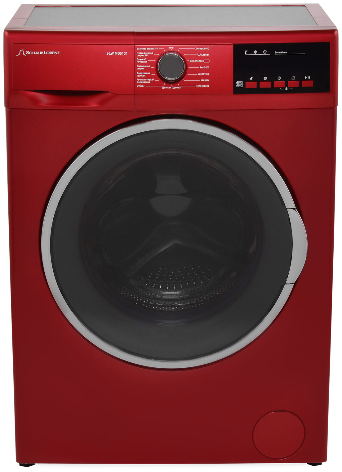 Изображение товара Стиральная машина Schaub Lorenz Slw Mg 5131 59.70x84.50x41.60 см 6 кг цвет красный