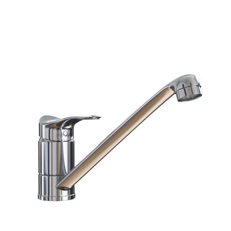 Изображение товара Смеситель Ml ML03-03 для кухни с поворотным изливом 14 см хром