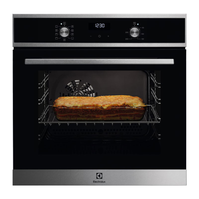 Изображение товара Встраиваемый духовой шкаф Electrolux Oef5C50X 59.40x59x56 см цвет черный