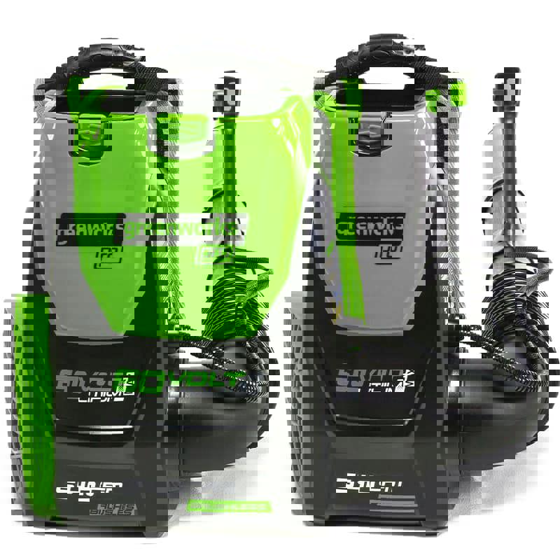 Изображение товара Воздуходувка садовая аккумуляторная Greenworks 2402307 60 В без аккумулятора и зарядного устройства