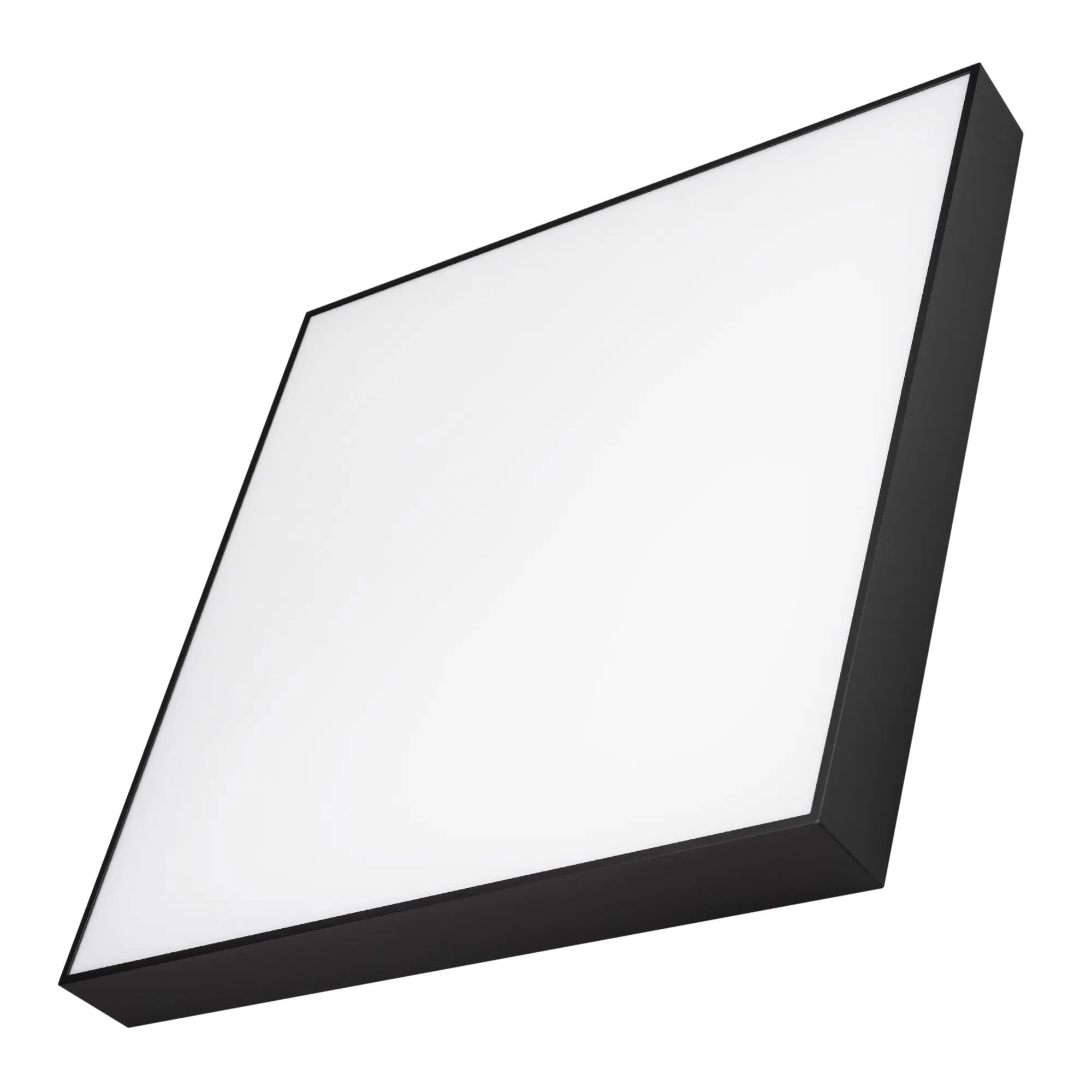 Изображение товара Светильник настенно-потолочный светодиодный Arlight Quadro 19 м² нейтральный белый свет цвет черный