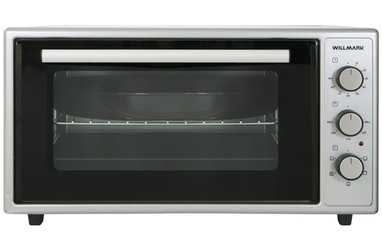 Изображение товара Электропечь 1500 Вт Willmark 596847 59.4x31x46.9 см цвет серый