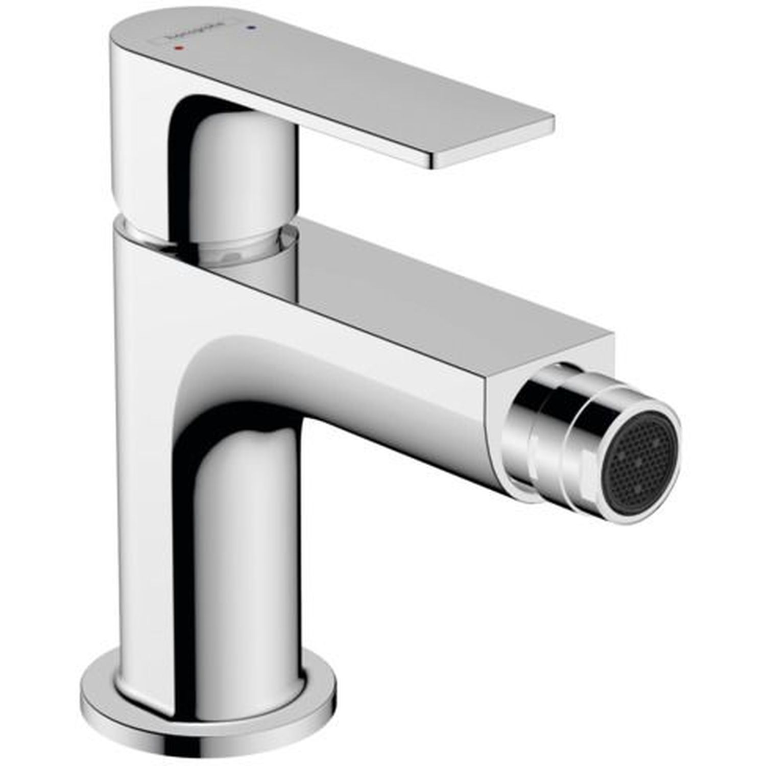 Изображение товара Смеситель для биде Hansgrohe 72211000 Rebris E однорычажный с сливным гарнитуром хром