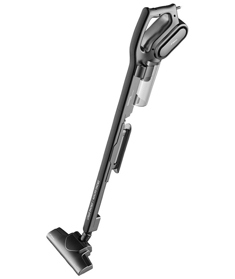 Изображение товара Вертикальный пылесос Deerma DX700S мощность 600 Вт HEPA фильтр черный