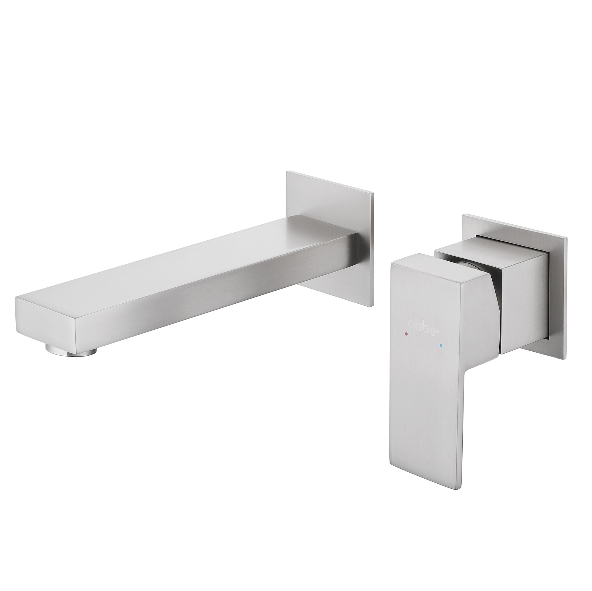 Изображение товара Смеситель для раковины Abber AF8212SP однорычажный цвет сатин