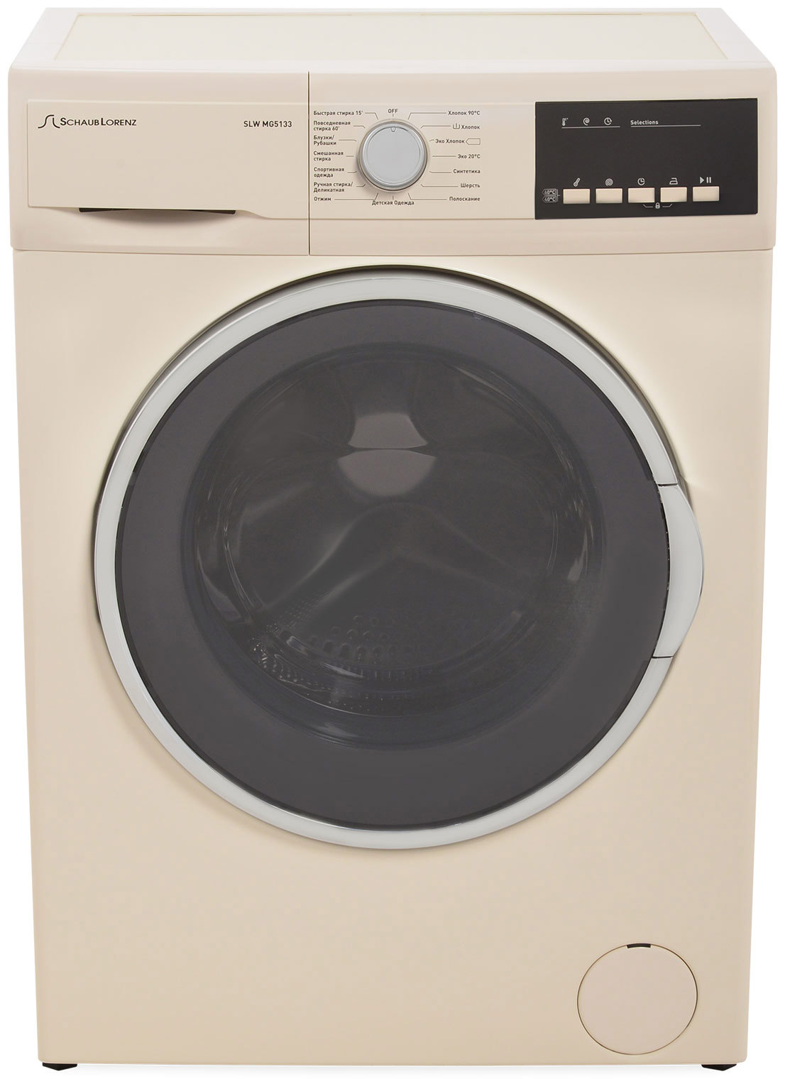 Изображение товара Стиральная машина Schaub Lorenz Slw Mg 5133 59.70x84.50x41.60 см 6 кг цвет бежевый